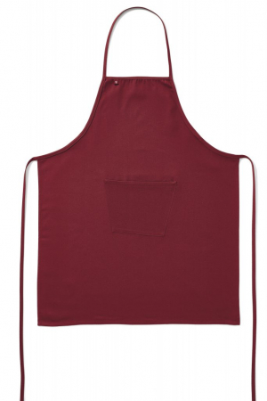 ARTICOLE HORECA - Sort cu buzunar pentru ospatar si barman 75x90, Burgundy