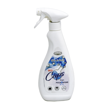 Neutralizare miros si odorizare textile,masini de spalat ,uscatoare rufe - Spray parfumat pentru ambient si tesaturi DeoCaps, Noapte Curata, 500ml