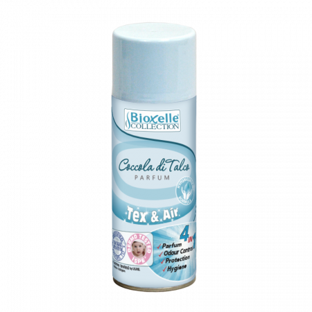Detergenti Rufe & Intretinere Textile - Spray pentru.tesaturi si ambient, hipoalergenic si igienizant Talc 400ml
