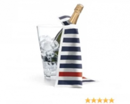 ARTICOLE HORECA -  Suport din bumbac pentru sticle de vin 40x40, 12 buc, Marinar, Roll Drap