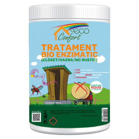 BIOACTIVATORI SI TRATAMENTE FOSE SEPTICE - Tratament Bio Enzimatic closet/hazna/wc rustic, 500g
