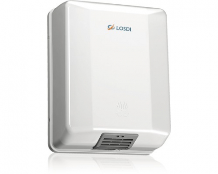 Uscatoare de maini - Uscator de maini Losdi, 1600 W, 31 x 15 x 23 cm, senzor miscare, ABS, alb