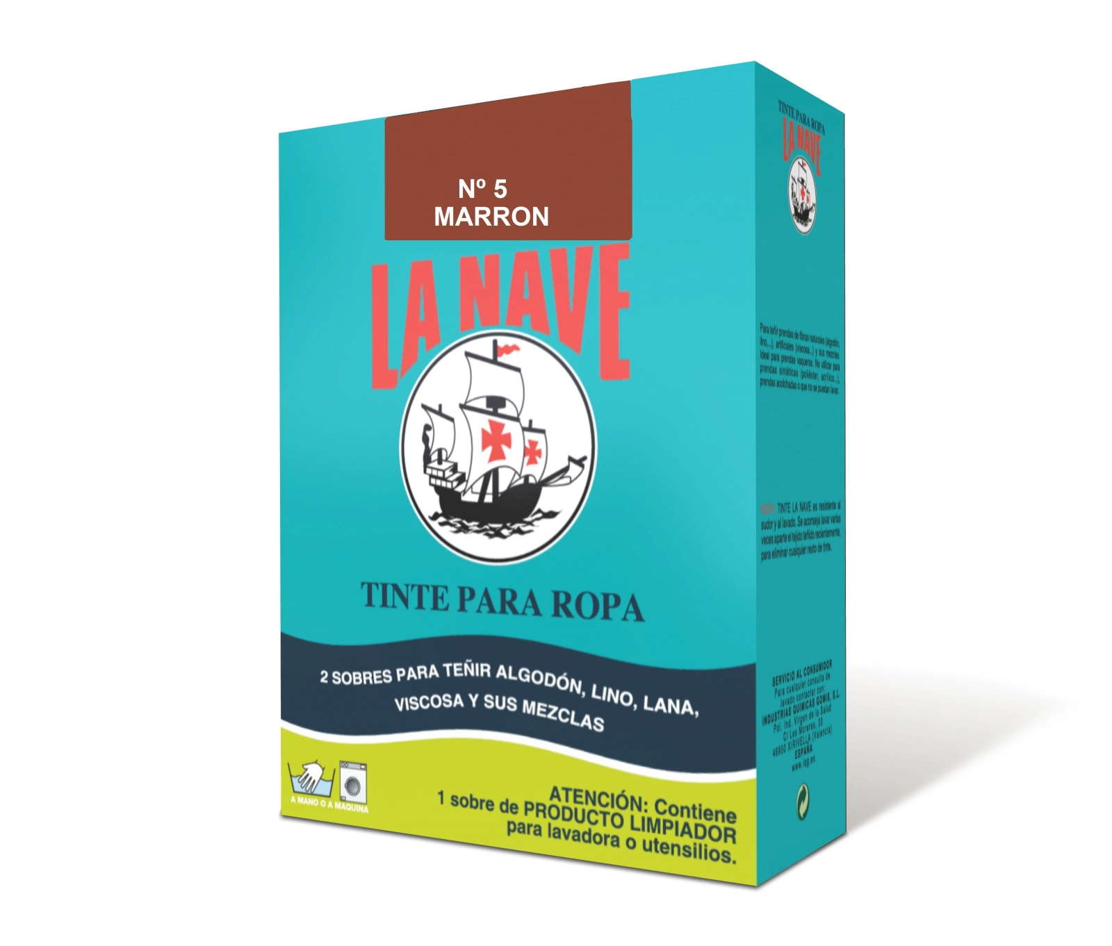 Recomandarea DAXI - Vopsea pentru materiale textile, La Nave, 2x20g