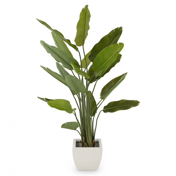 Copac artificial STRELITZIA, Fara Ghiveci Inclus, 180cm, Culoare Verde [3]
