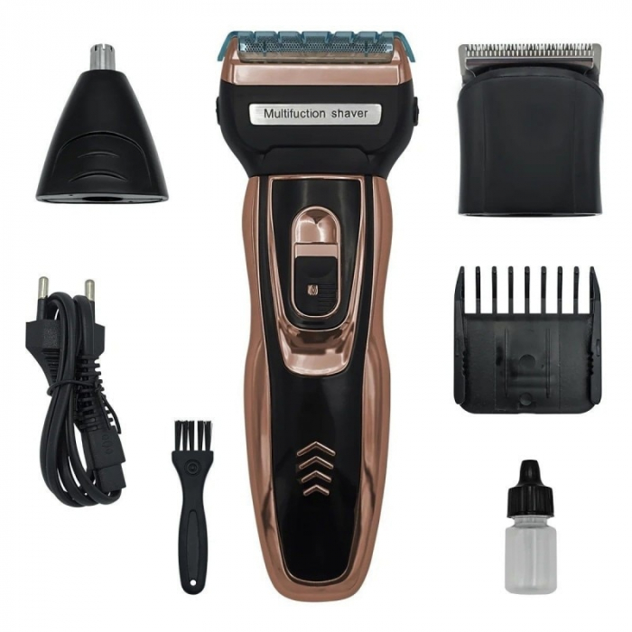 Aparat de Tuns si Ras, Geemy, 3 in1 Multishaver, Corded/Cordless [1]