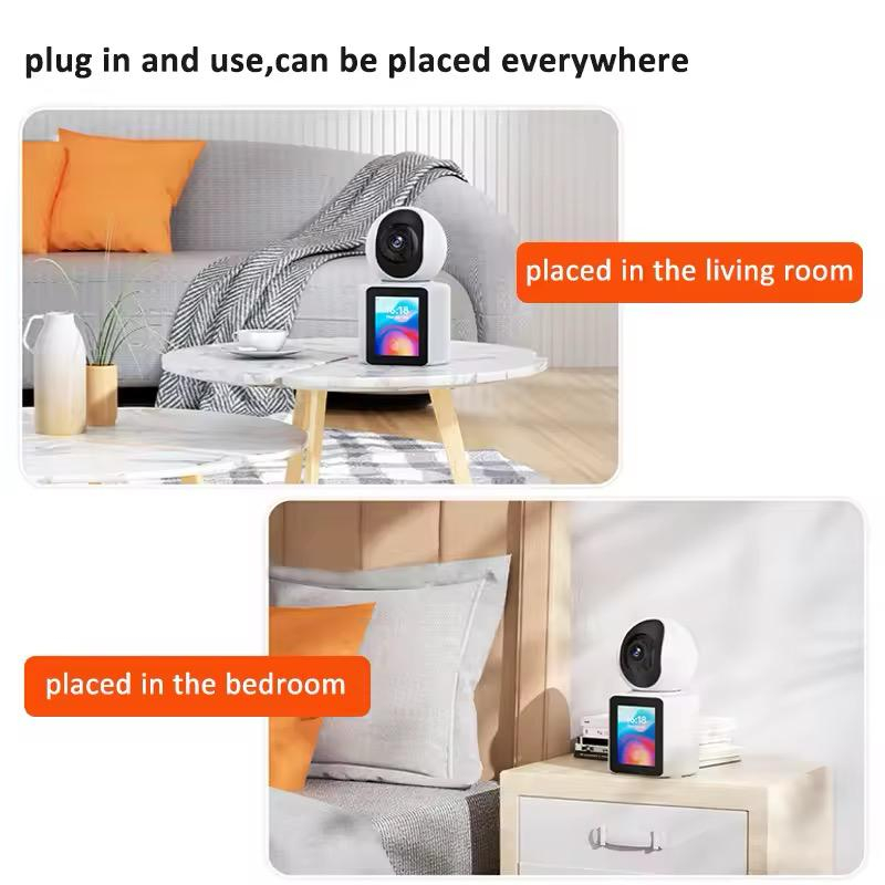 Baby monitor inteligent WiFi, cameră HD, audio & video, alerte mișcare, bidirectional [3]