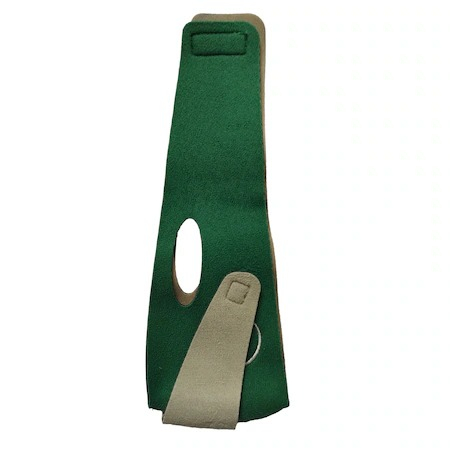Banda de slabire a fetei si reducerea barbiei duble, antirid, unisex, reglabila, verde [2]