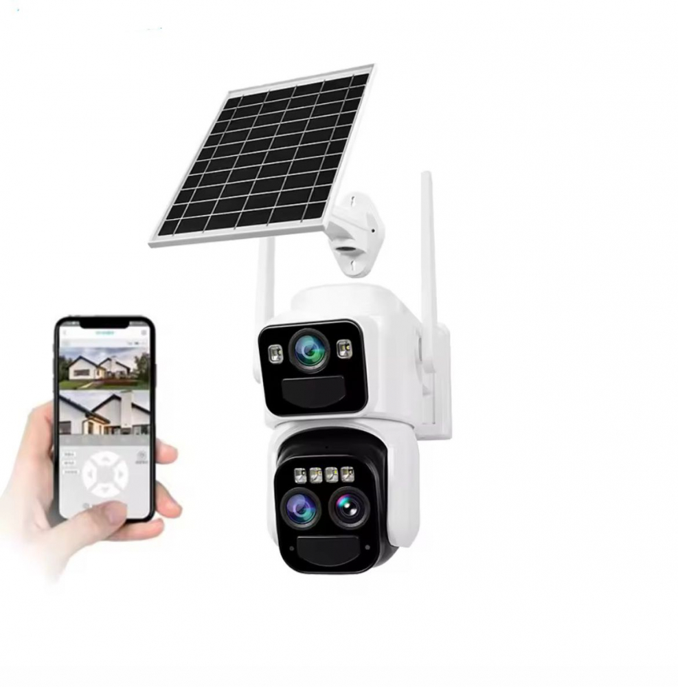 Cameră Supraveghere 4G cu Panou Solar – IR, Senzor Mișcare [1]