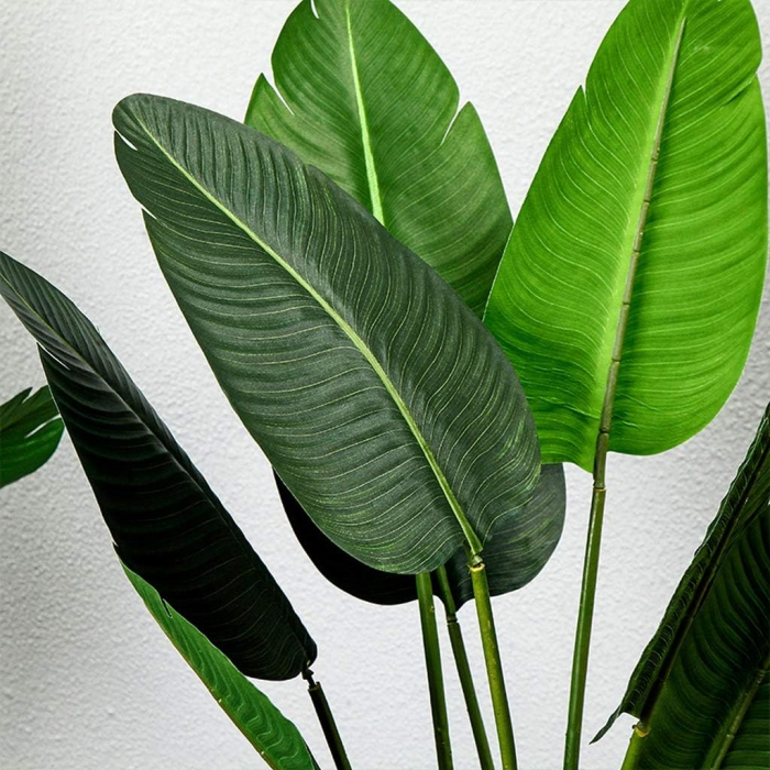 Copac artificial STRELITZIA, Fara Ghiveci Inclus, 160cm, Culoare Verde [4]