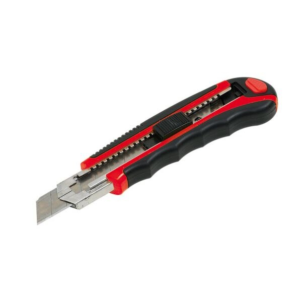 Cutter Utilitar cu 3 Lame Incluse , Dimensiune 18 mm , Material lame SK5 , Maner Ergonomic [3]