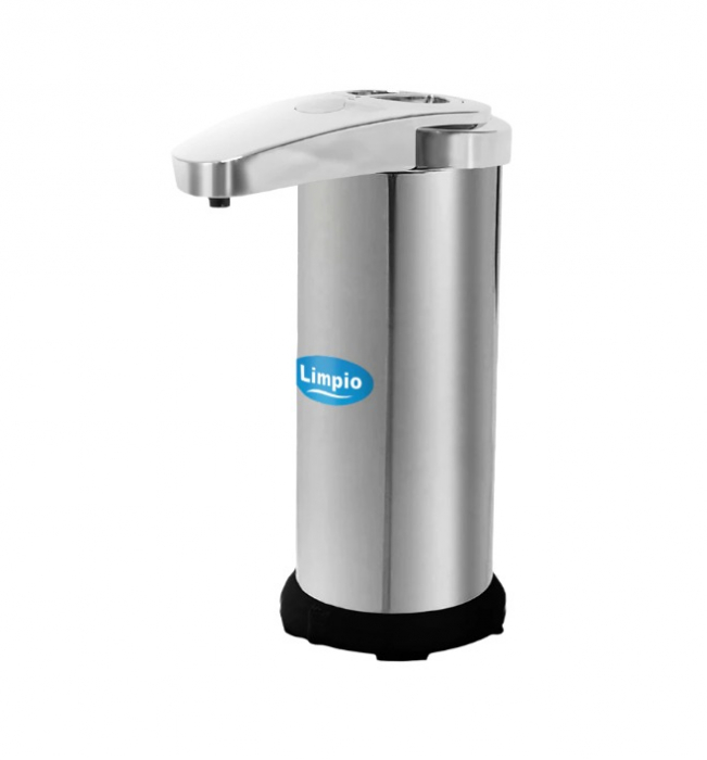 Dozator sapun lichid, cu senzor, inox, 250 ml [1]