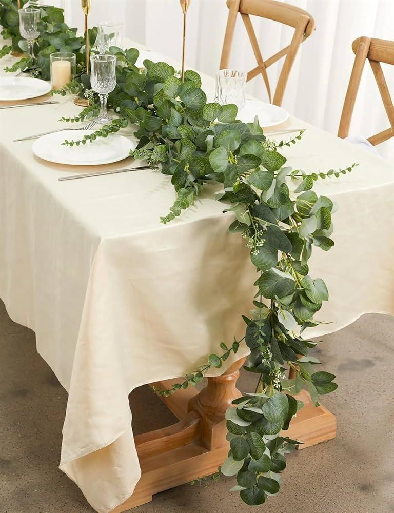 Ghirlanda Flori Artificiale Curgătoare 175 cm, Decor Plastic pentru Interior și Exterior [2]