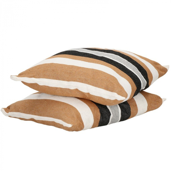 Hamac, Leagan Suspendat pentru Casa sau Gradina, Gri Maro cu Perne, 130x100cm, 150kg [5]