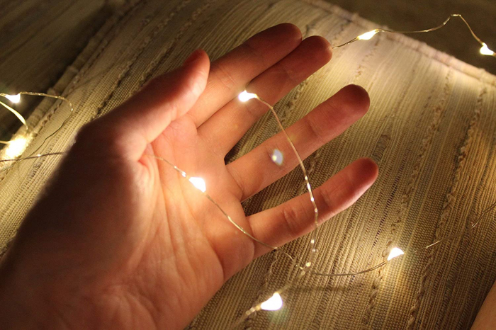 Instalatie de Craciun cu Led-uri Tip Liniar, 8 Jocuri de Lumini, Fir Cupru , Alb Cald [4]
