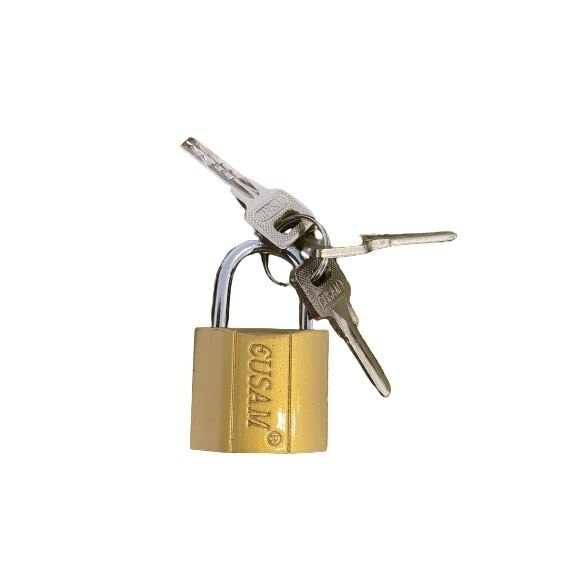 Lacat Gusam Top Security din otel 63 mm, cu 3 chei [5]