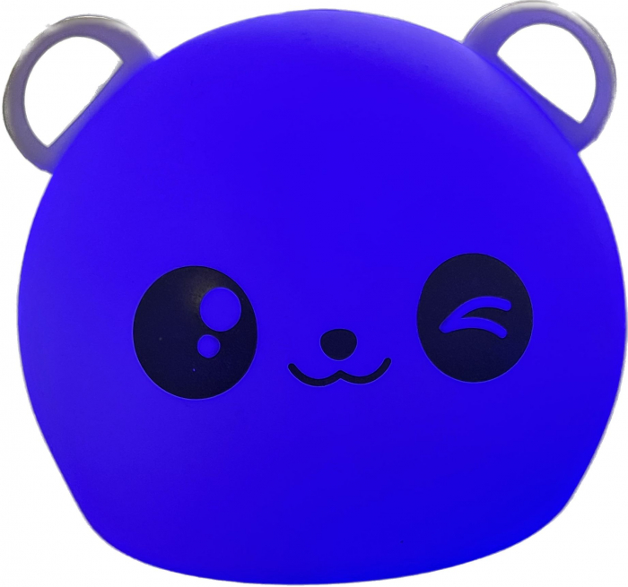 Lampa de Veghe cu Ursulet Panda, Led, pentru Copii, Waterproof, 7 Culori [6]