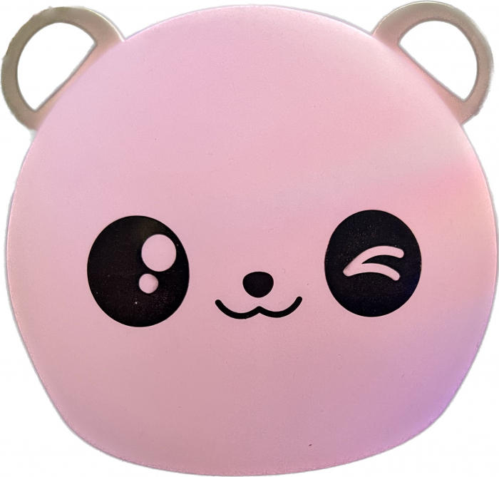 Lampa de Veghe cu Ursulet Panda, Led, pentru Copii, Waterproof, 7 Culori [5]