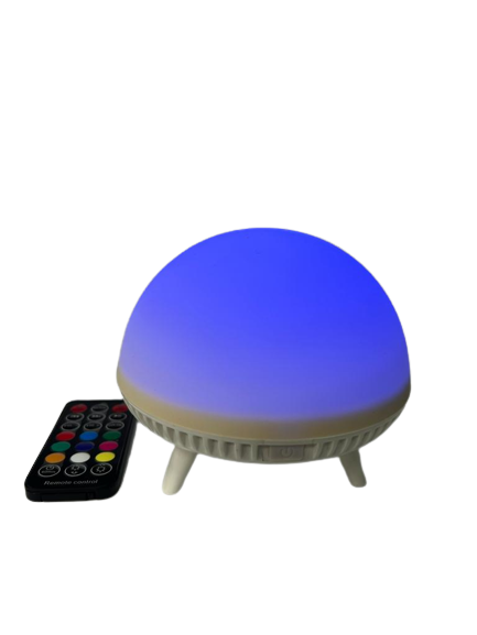 Lampa de Veghe Hope cu Led, pentru Copii, Waterproof - Ciuperca, cu Functie Bluethooth si Boxa [3]