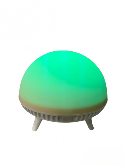 Lampa de Veghe Hope cu Led, pentru Copii, Waterproof - Ciuperca, cu Functie Bluethooth si Boxa [4]