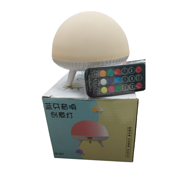 Lampa de Veghe Hope cu Led, pentru Copii, Waterproof - Ciuperca, cu Functie Bluethooth si Boxa [1]