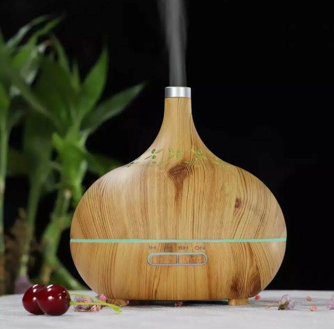 Umidificator cu Ultrasunete, 400 ml, Aroma Difuzor, Alimentare Priza [1]