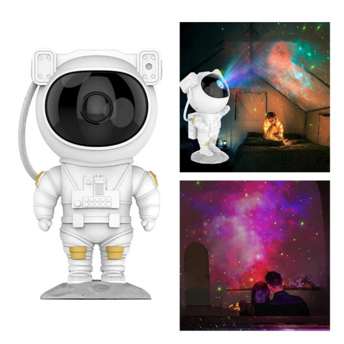 Lampa Led cu Proiector Galaxy Astronaut Starry Sky [6]