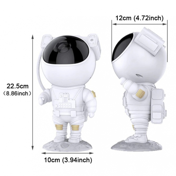 Lampa Led cu Proiector Galaxy Astronaut Starry Sky [3]