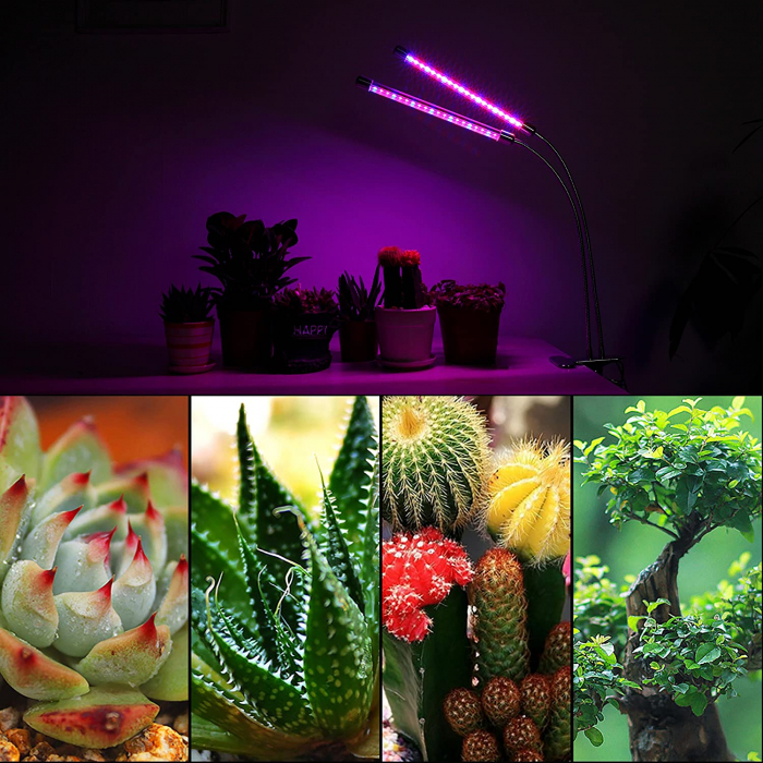Lămpi LED pentru Creșterea Plantelor de Interior, 20 W, Bec cu 40 LED-uri [7]