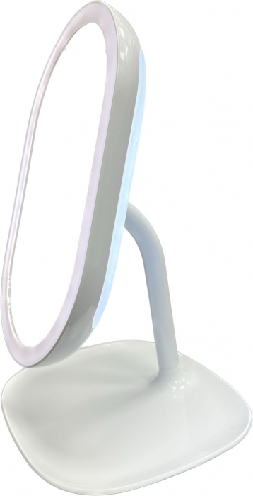 Oglinda Cosmetica cu Led, Rotire 360 de Grade, Alba [4]