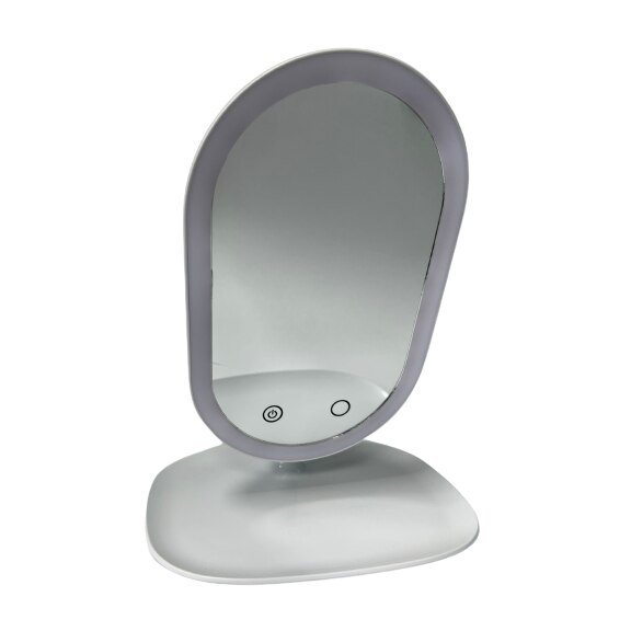 Oglinda Cosmetica cu Led, Rotire 360 de Grade, Alba [5]
