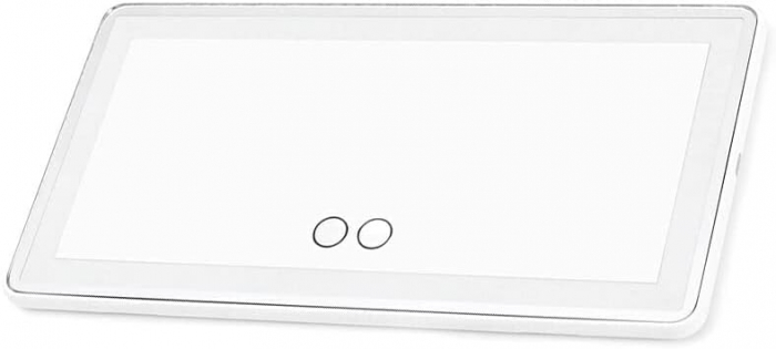 Oglinda Cosmetica pentru Masina cu LED, 3 Tipuri de Lumina, Buton TouchScreen Neutra, Alb Rece, Alb Cald, Incarcare USB, Prindere de Parasolar [2]
