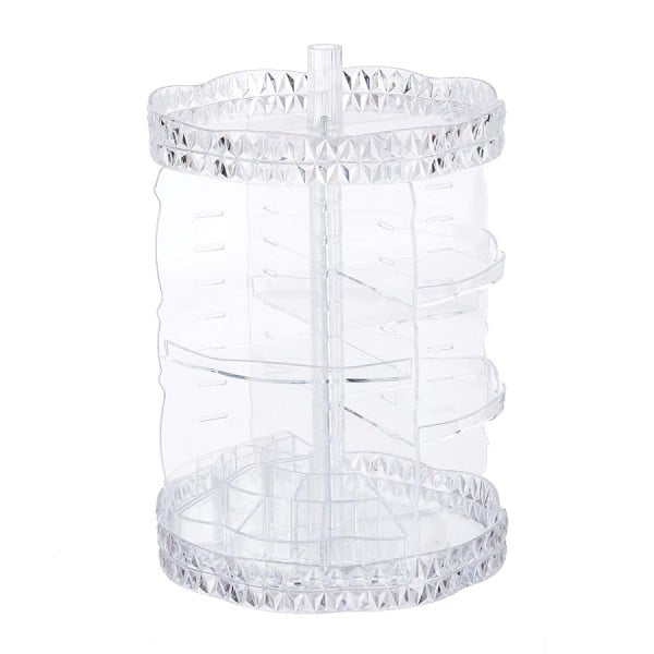 Organizator pentru cosmetice rotativ, 24.5 cm Transparent [1]
