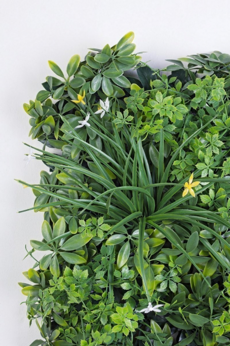 Perete Verde Artificial, Gradini Verticale din Plante Artificiale 50 x 50 cm [2]