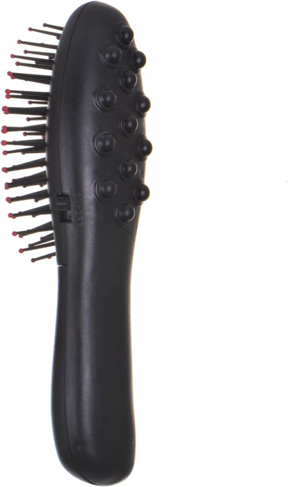 Perie de Par Electrica , pentru Masaj Capilar, cu Baterii de Tip AA , Potrivita pentru Calatorii, Hope Brush [7]