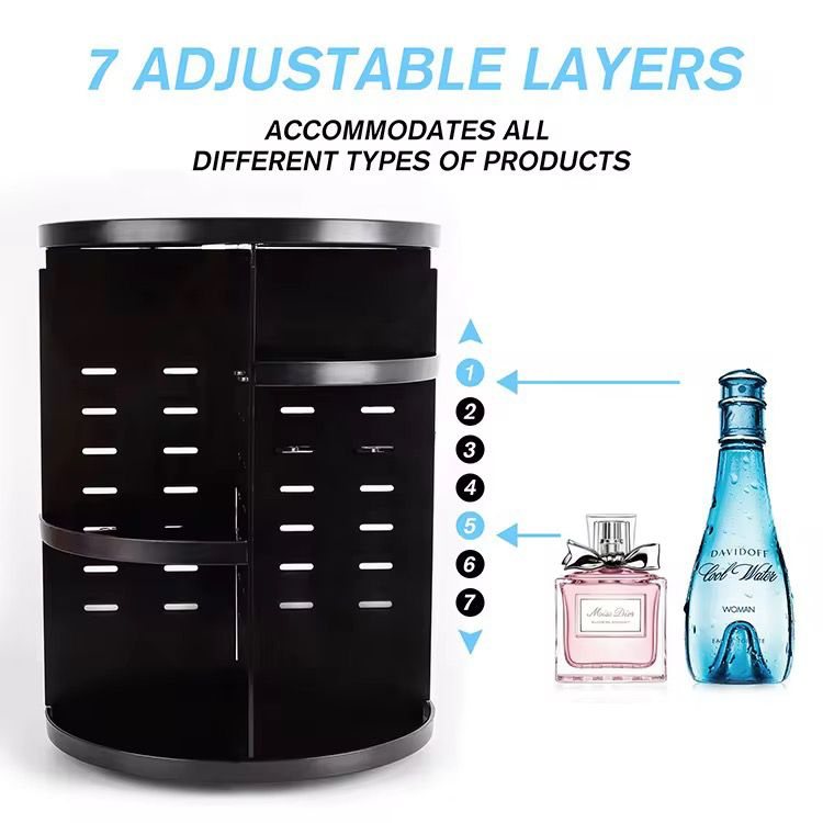Perie electrica masaj pentru par + Organizator cosmetice multifunctional [2]