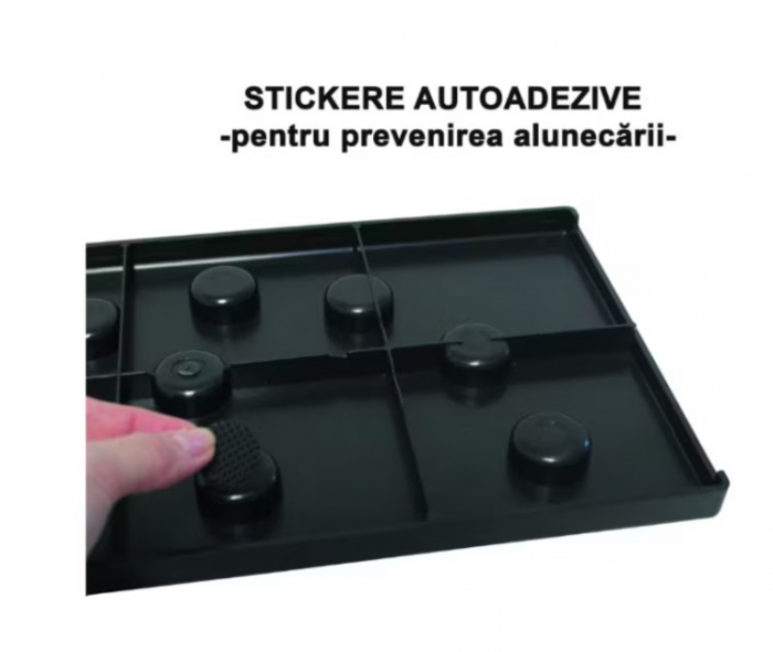 Placa pentru Flotari Multifunctionala, pe baza de culori, cu manere, pentru piept, umeri, spate si triceps, 65cm x 20cm x 10cm, RoveRim [4]