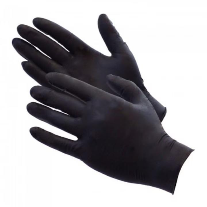 Manusi din nitril negre marimea XL 100 buc/cutie Engros [3]