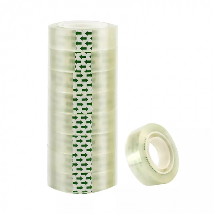 Set 6 x Banda Adeziva Tip Scotch pentru Ambalare, 48mm x 100m,  Transparent, [2]