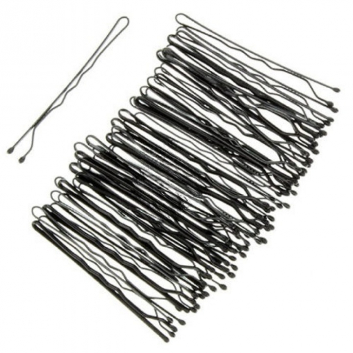 Set cu 500 de Agrafe de Par Negre, Marimea 4,5 cm [1]