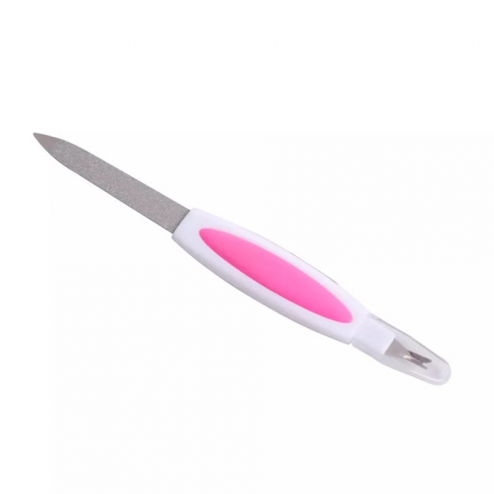 Set de 3 Pile de Unghii 2 in 1 cu Chiureta pentru Indepartarea Cuticulei, 16 cm [6]