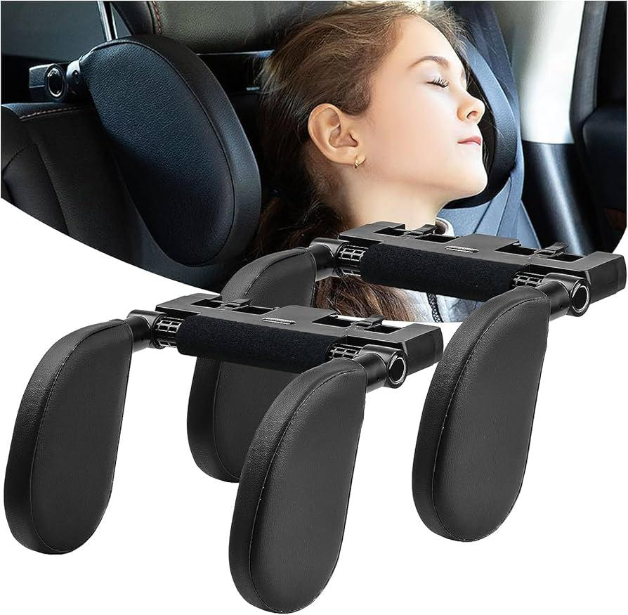 Tetieră cu Oglindă parasolar LED, accesorii auto multifuncționale [4]