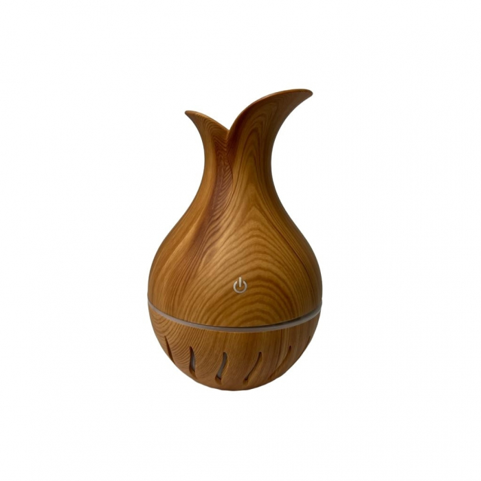 Umidificator difuzor aromaterapie HOP 3, rezervor 100 ml, culoare lemn [3]