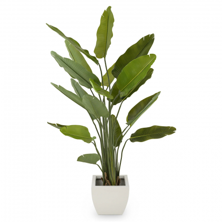 Copac artificial STRELITZIA, Fara Ghiveci Inclus, 180cm, Culoare Verde [2]