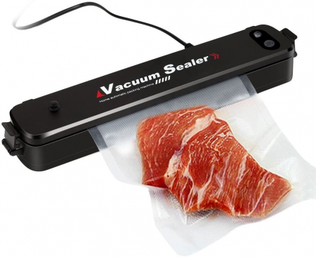 Articole Bucatarie - Aparat de sigilat si vidat Vacuum Sealer, 220V , 90W, negru