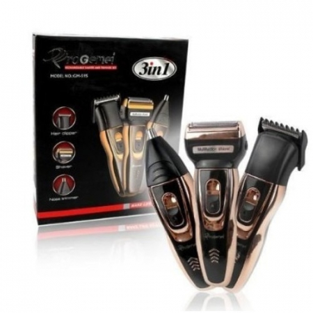 Aparat de Tuns si Ras, Geemy, 3 in1 Multishaver, Corded/Cordless [2]