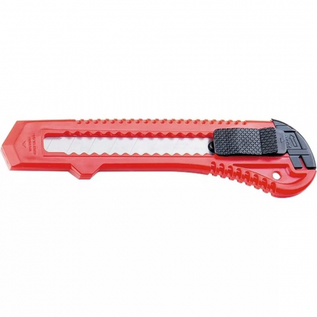Articole Bucatarie - Cutter Utilitar , Dimensiune 18 mm , Material lame SK5 , Maner Ergonomic , Negru/Rosu