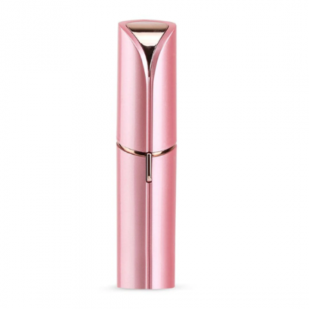 Epilator Facial cu Baterie , Aparat Portabil pentru Indepartarea Parului Facial cu LED - Roz Auriu/ Rose Gold [3]