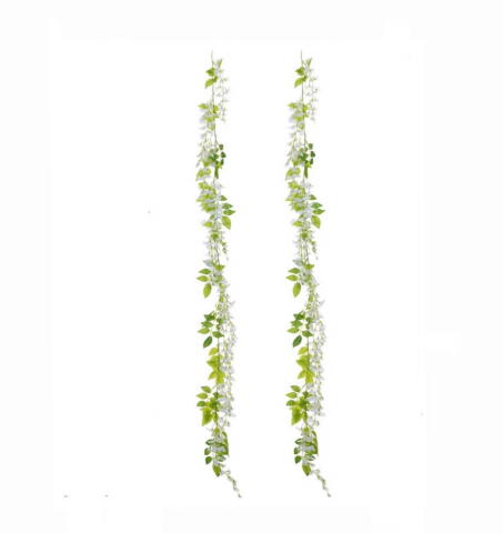 Plante Artificiale - Ghirlanda Artificiala Flori Curgatoare 175 cm, Decor Plastic pentru Interior și Exterior