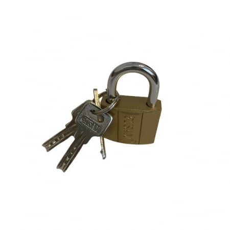 Lacat Gusam Top Security din otel 63 mm, cu 3 chei [2]