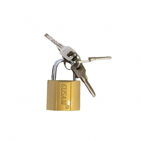 Lacat Gusam Top Security din otel 63 mm, cu 3 chei [4]